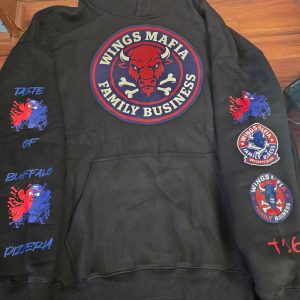 Wing Mafia - Hoodie - Black